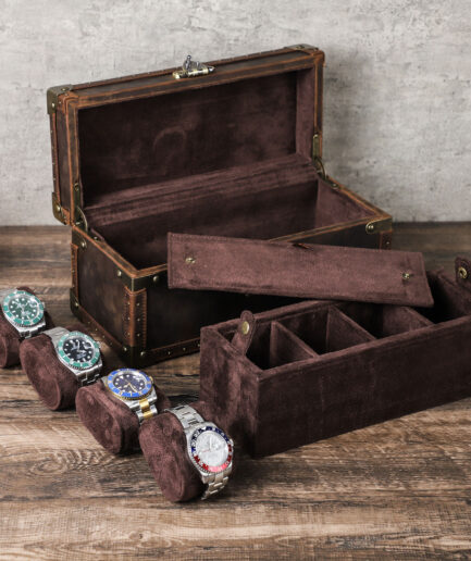 4-Slot Watch Box